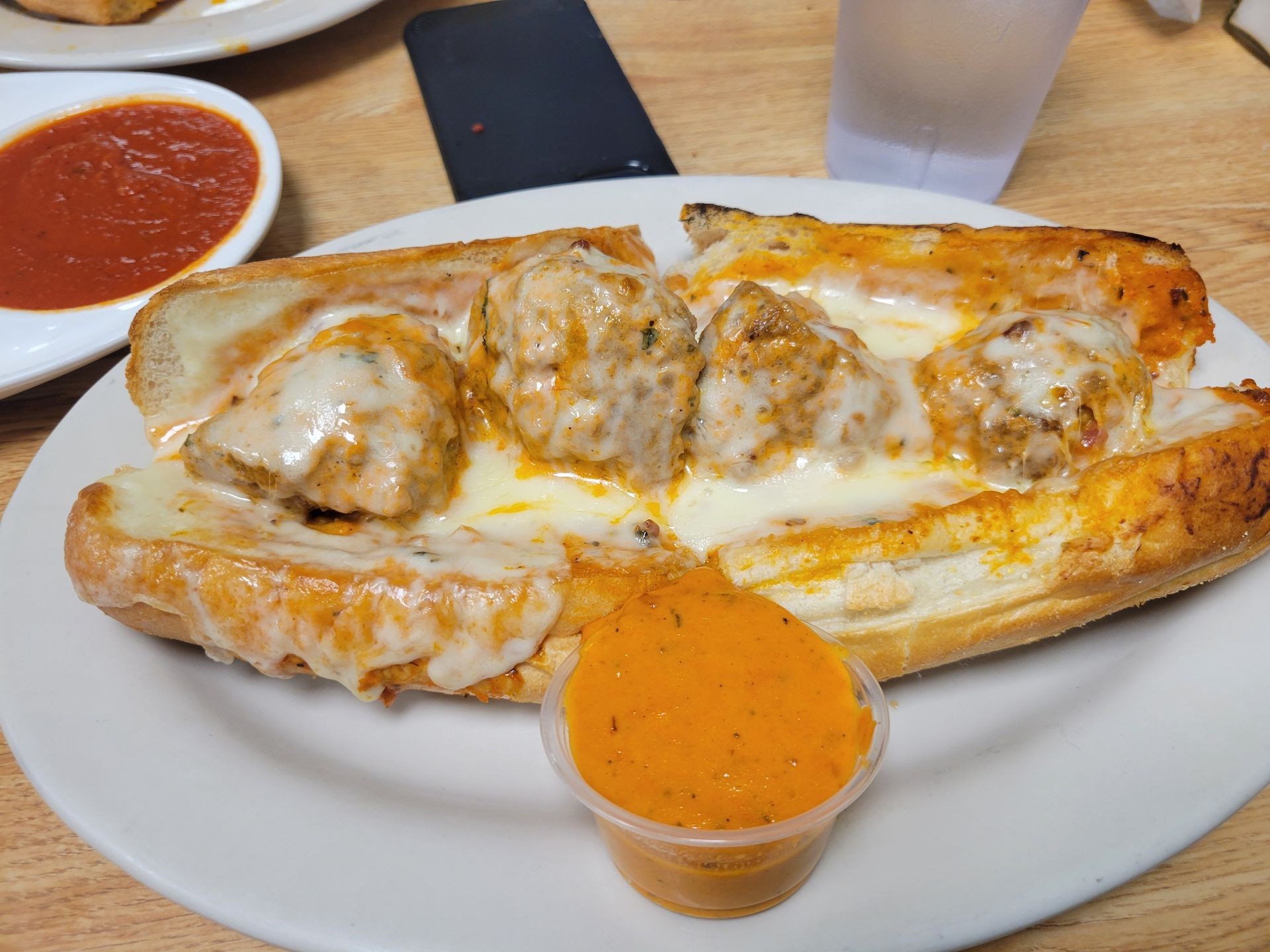 Nonna’s Meatball Vodka Parm